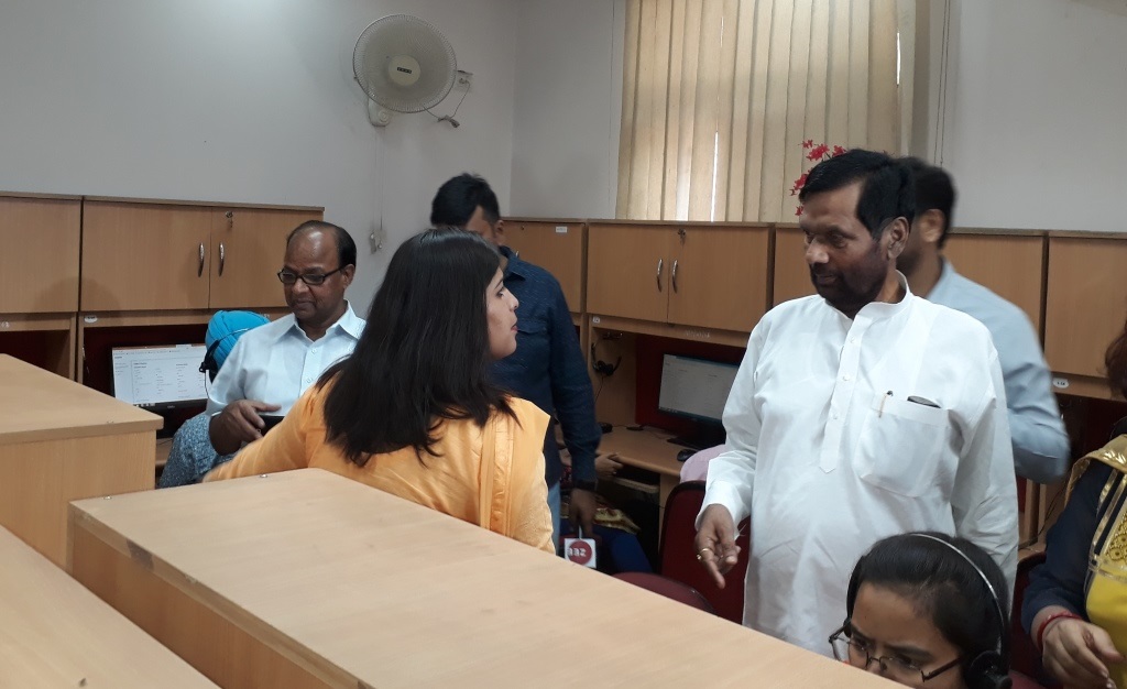 माननीय मंत्री जी ने 12-06-2019 को एनसीएच, आईआईपीए नई दिल्ली का दौरा किया।
