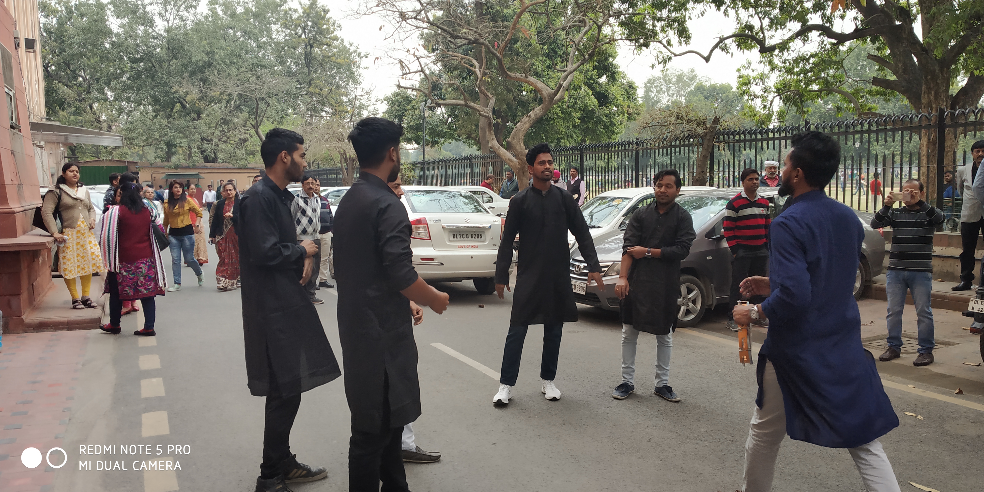 Puppet Show during Swachhata Pakhwada at Gate No.6, Krishi Bhawan, New Delhi on 25 Feb 2019