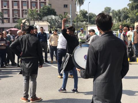 Nukkad Natak during "Swachhta Pakhwara"   on dated 18th Feb, 2020