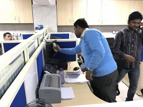 Cleanliness Drive during  "Swachhta Pakhwara"
